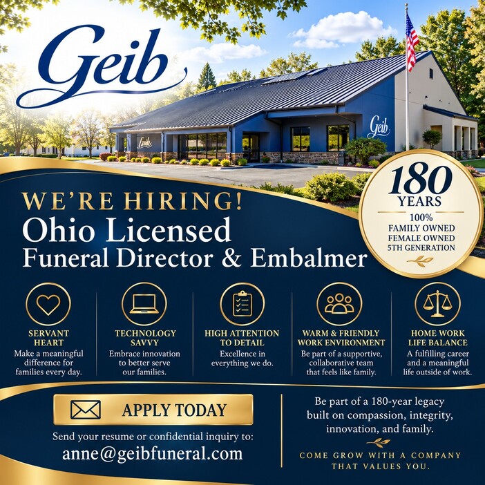 Geib FH - We're Hiring!